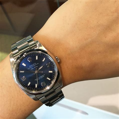 Rolex Air King 114200 Blue Dial 2018